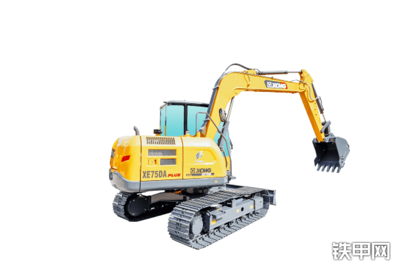 徐工XE75DA PLUS挖掘机整机外观