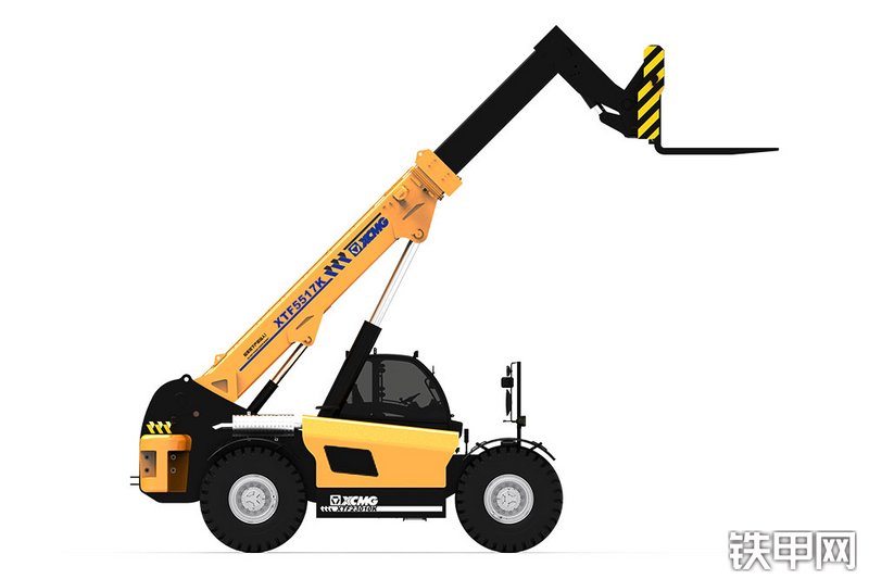徐工XTF5517K伸缩臂叉装车整机外观