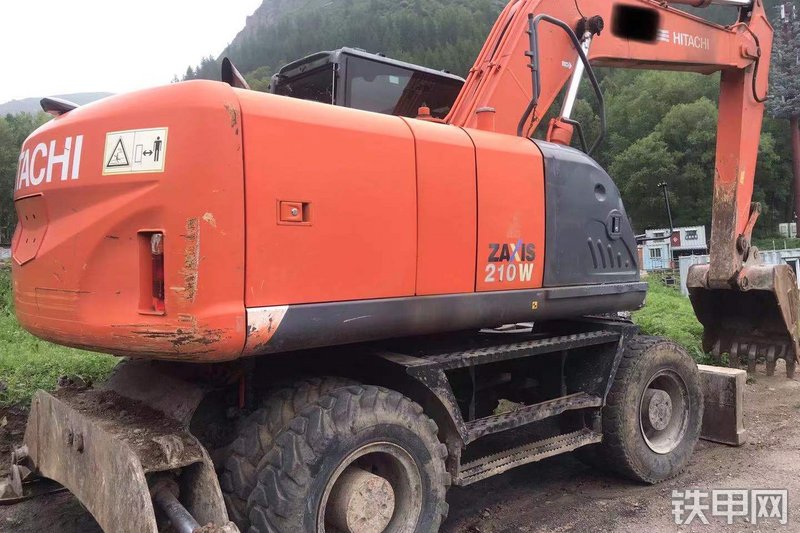 日立zx190w3轮式挖掘机