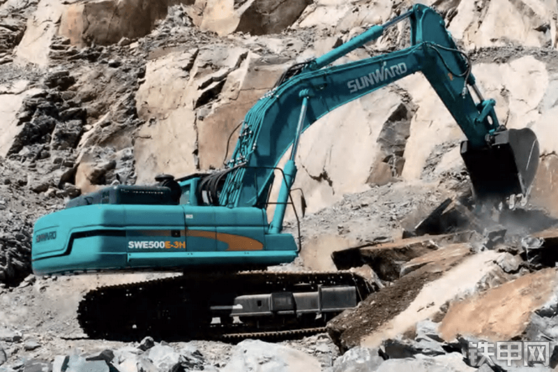 山河智能swe500e3h履带式挖掘机