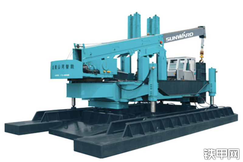 山河智能zyj360b-ll压桩机