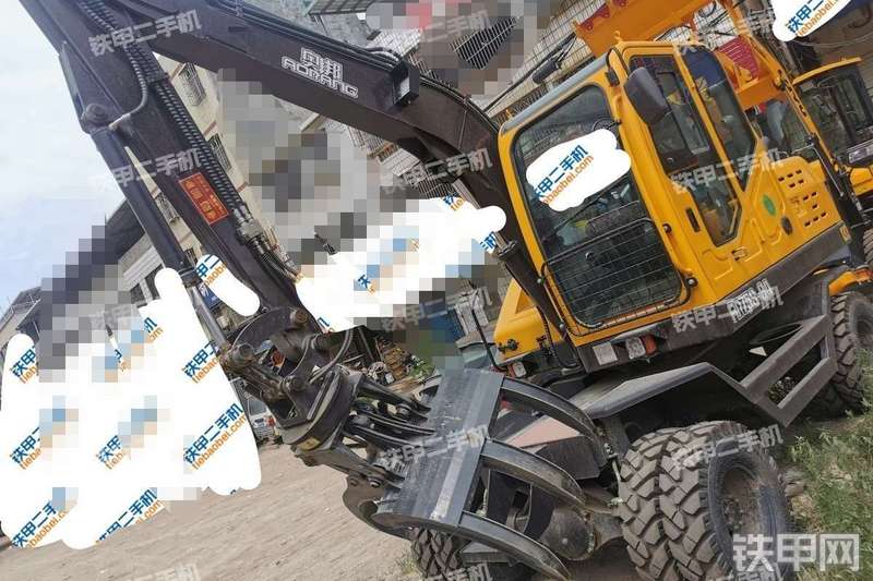 奥邦ab75s8a轮式挖掘机