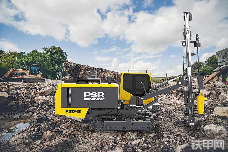 普石勒PSD45潜孔钻机整机外观