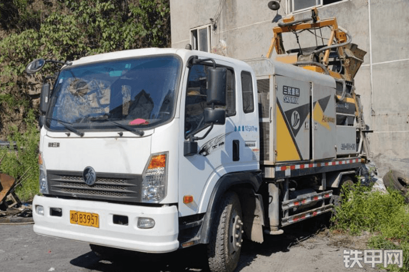 三民重科HBC50B车载泵整机外观