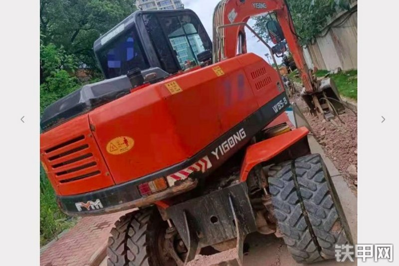 富亿w858y1轮式挖掘机