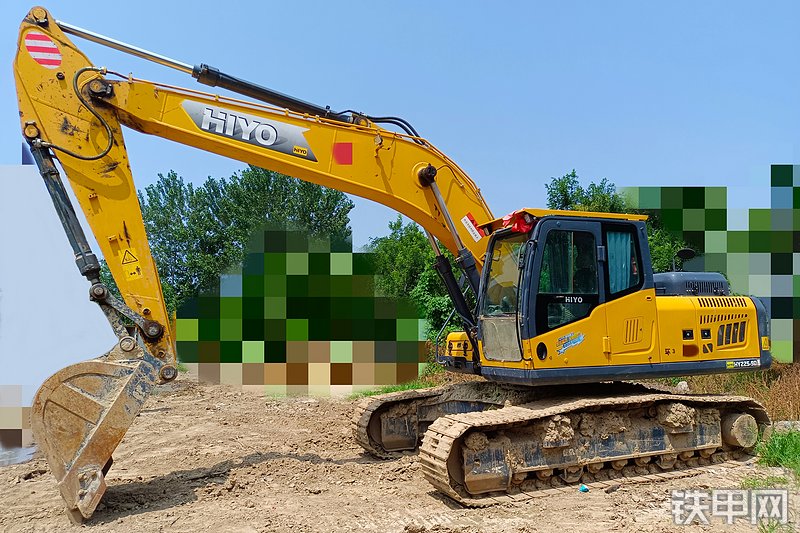 恒岳重工HY215-9D挖掘机整机外观