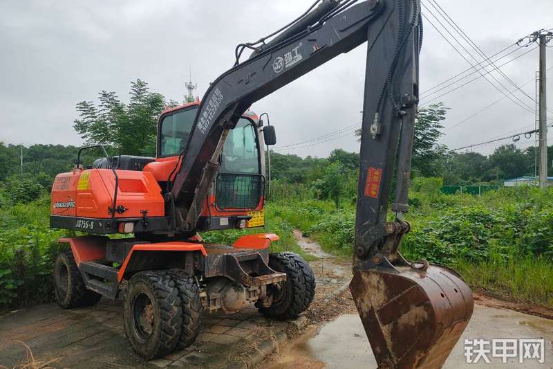 劲工jg75s8轮式挖掘机