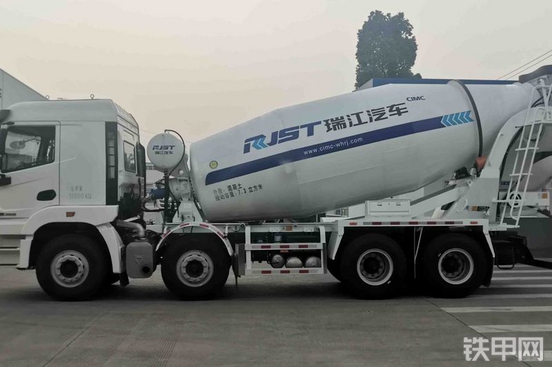 瑞江WL5250GJBZZ43搅拌运输车整机外观