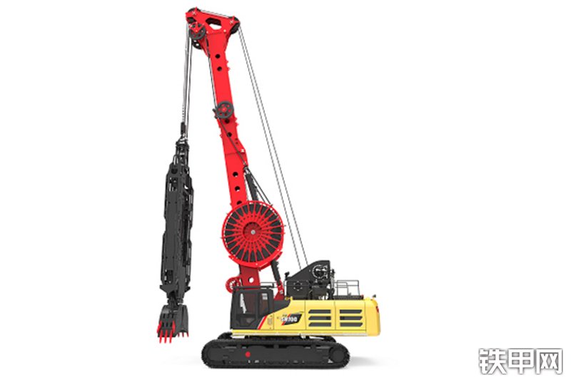 三一重工SH700连续墙抓斗整机外观