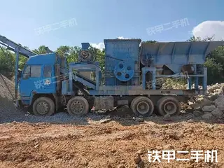 桂浙机械1416车载重锤移动破移动破碎站整机外观