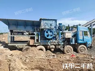 桂浙机械1416车载重锤移动破移动破碎站整机外观