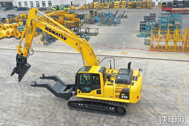 小松PC210-8M0汽车拆解机挖掘机整机外观