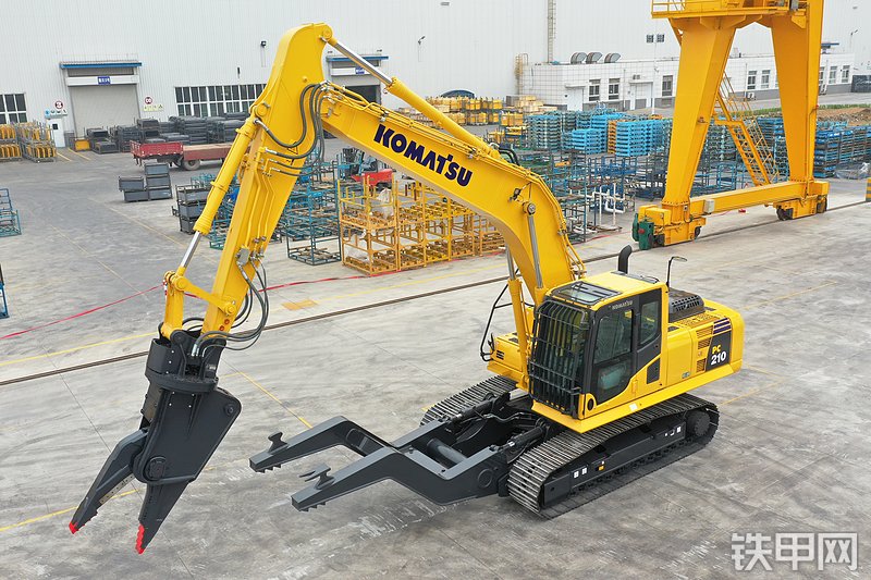 小松PC210-8M0汽车拆解机挖掘机整机外观