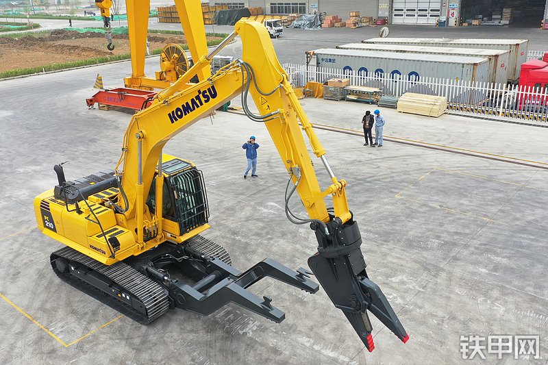 小松PC210-8M0汽车拆解机挖掘机整机外观