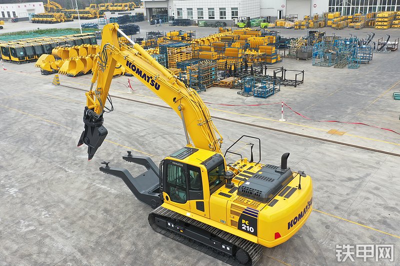 小松PC210-8M0汽车拆解机挖掘机整机外观