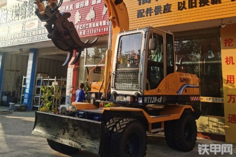 万通机械WT6-120-X8/TZ挖掘机整机外观