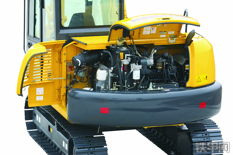 小松PC60-8挖掘机局部