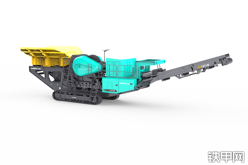 普石勒SP127JE移动破碎站整机外观