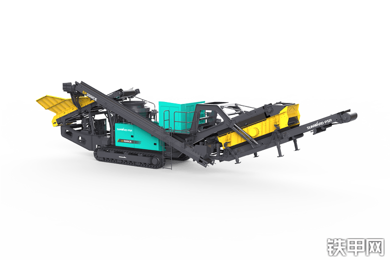 普石勒SP300CE移动破碎站整机外观