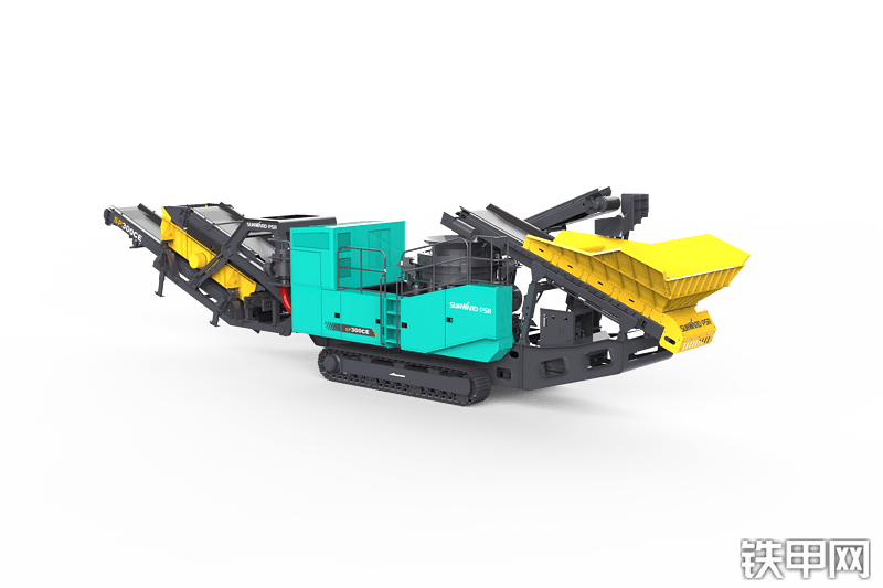 普石勒SP300CE移动破碎站整机外观