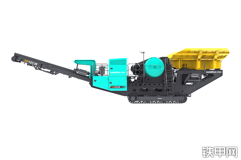 普石勒SP127JE移动破碎站整机外观