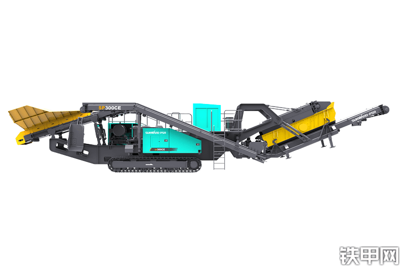 普石勒SP300CE移动破碎站整机外观