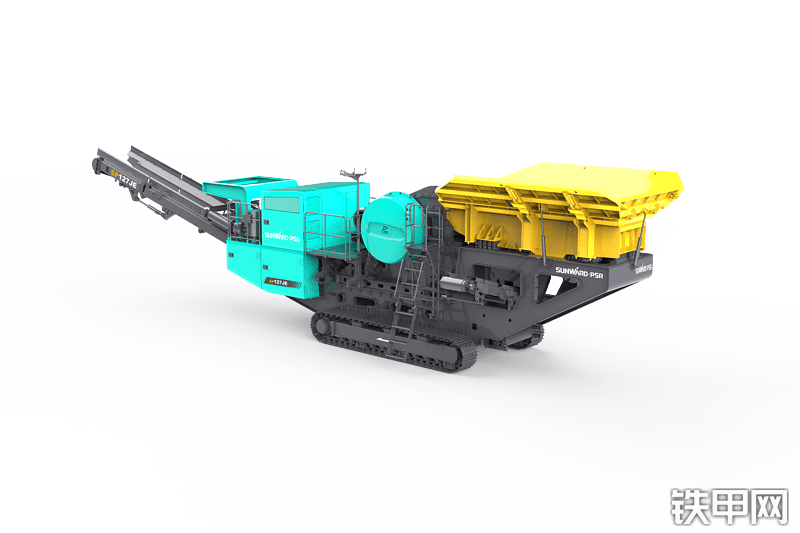普石勒SP127JE移动破碎站整机外观
