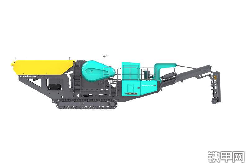 普石勒SP127JE移动破碎站整机外观