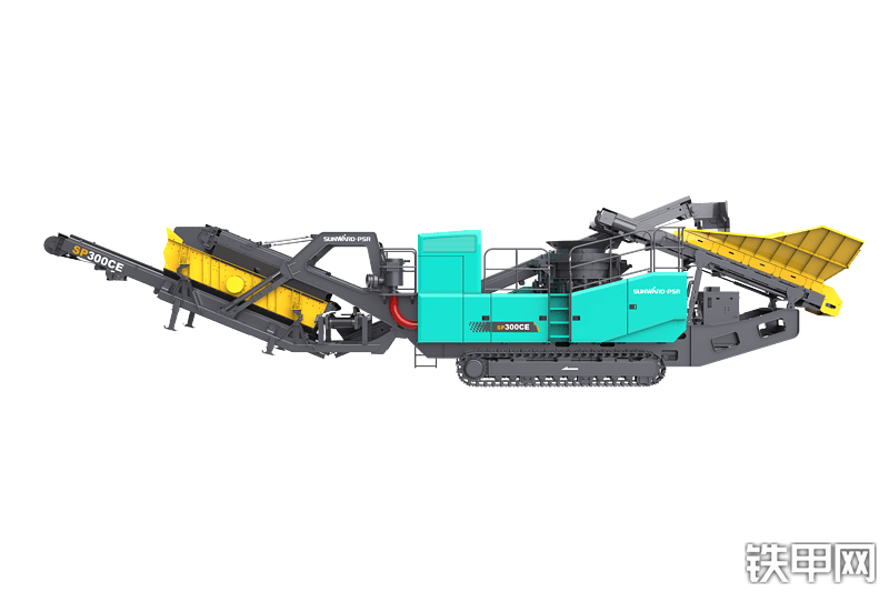 普石勒SP300CE移动破碎站整机外观