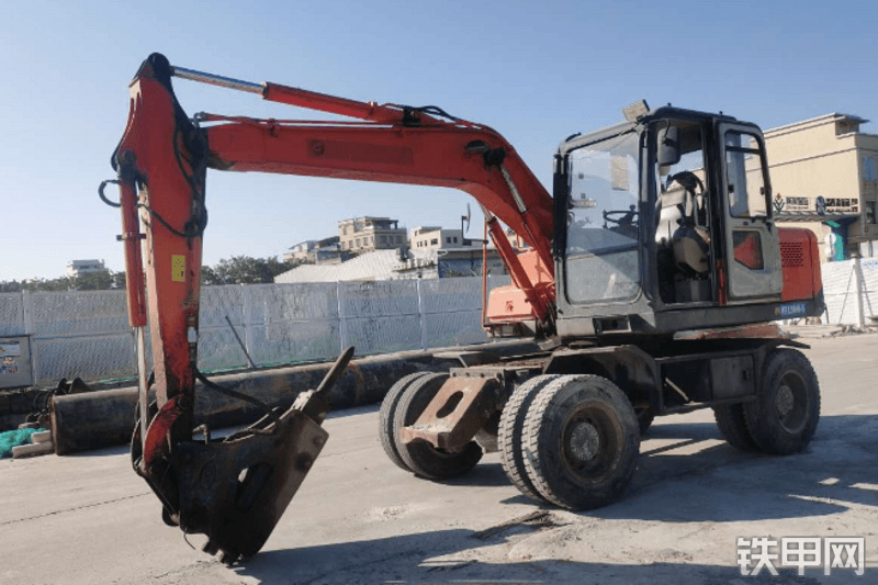 海福hf100w5a轮式挖掘机