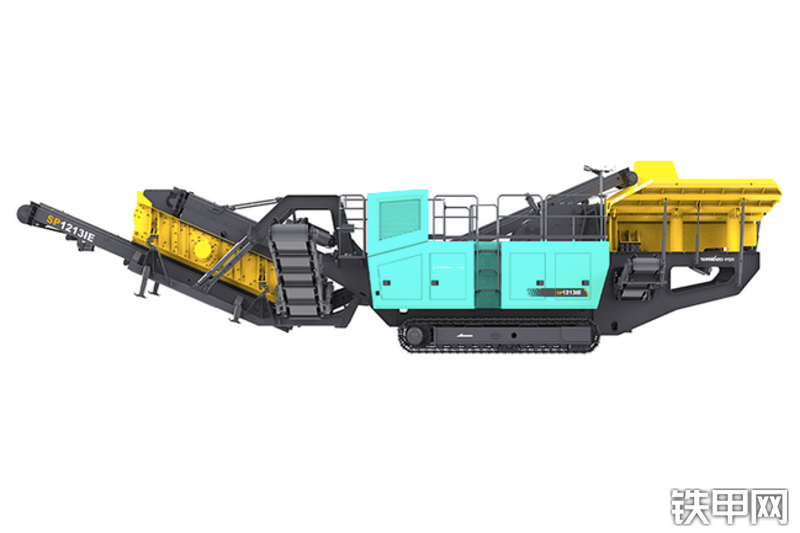 山河智能SP1213IE移动破碎站整机外观