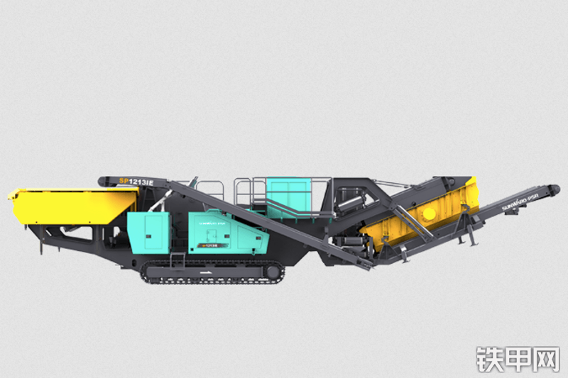 山河智能SP1213IE移动破碎站整机外观