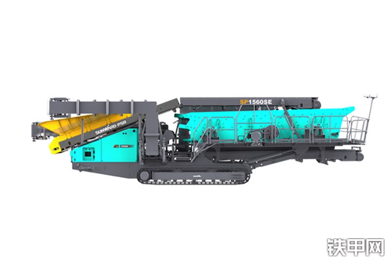 山河智能SP1560SE移动破碎站整机外观