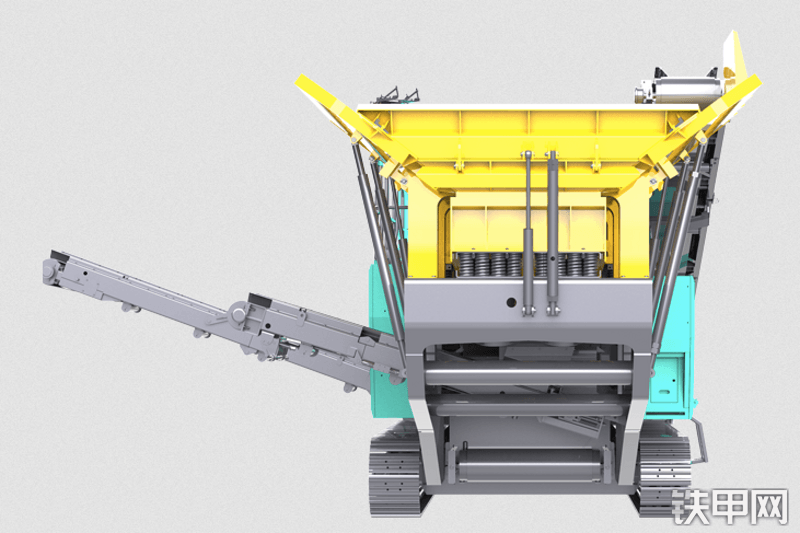 山河智能SP1213IE移动破碎站整机外观