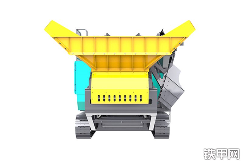 山河智能SP300CE移动破碎站整机外观