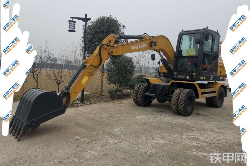 海华重工hh758y轮式挖掘机
