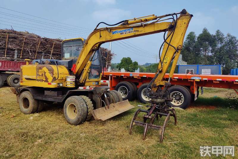 愚公机械WYL80×4-9挖掘机整机外观