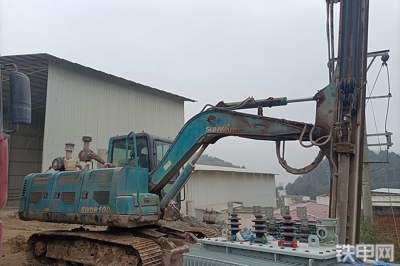 山河智能swdr100切削钻机