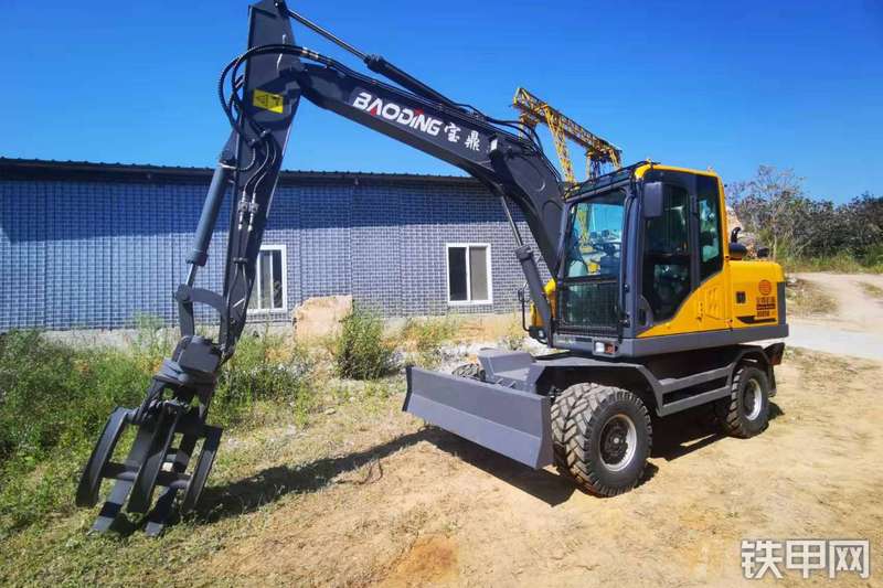 宝鼎机械BD95W-9H抓木机整机外观