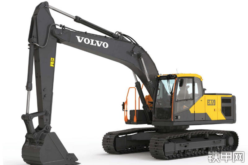 沃尔沃EC220荣耀版挖掘机整机外观