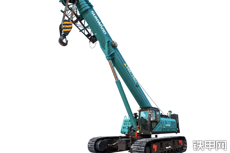 山河智能SWTC80伸缩臂起重机整机外观