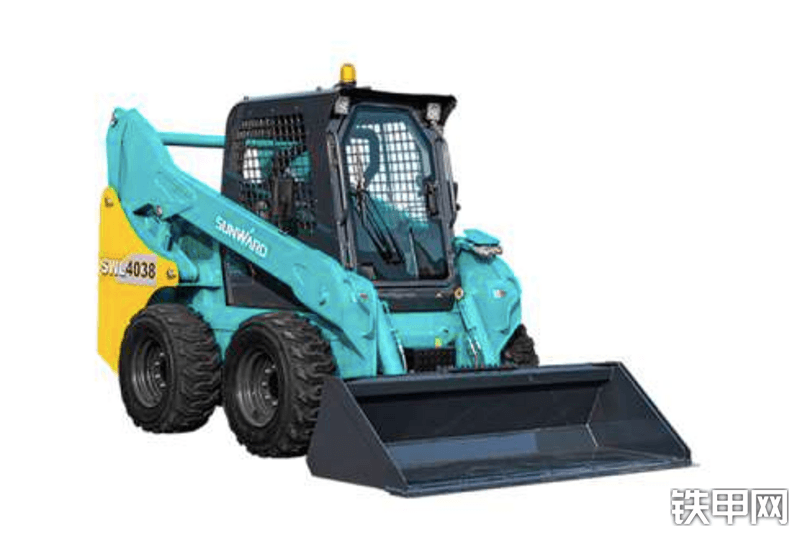 山河智能swl4038轮式滑移装载机