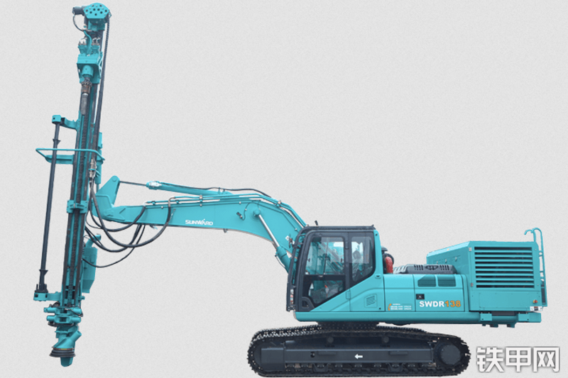山河智能SWDR138切削钻机整机外观