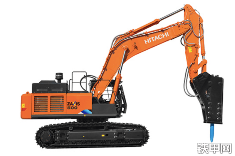 日立ZX500LCH-5A挖掘机整机外观
