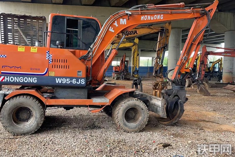 富亿w956js轮式挖掘机