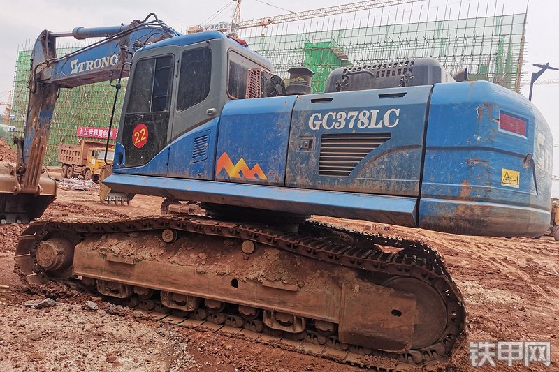 山重建机gc378lc8d履带式挖掘机