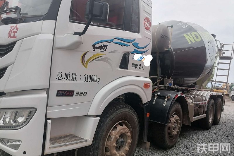 中联重科ZLJ5312GJBJW5E搅拌运输车整机外观