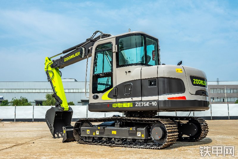 中联重科ZE75E-10挖掘机整机外观
