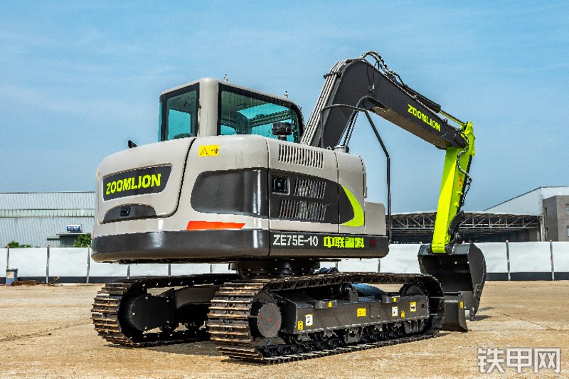 中联重科ZE75E-10挖掘机整机外观