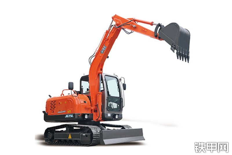 劲工JG75L挖掘机整机外观